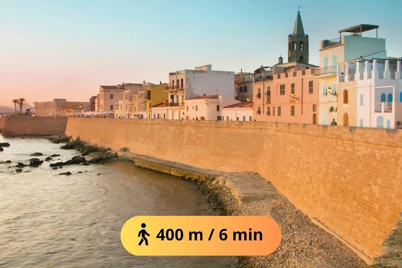 Alghero Centro Storico, Stanza Con Wi-Fi E Aria Condizionata Homestay